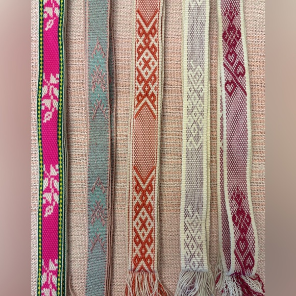 Source Unknown Colorful Patterned Belts - Picture 3 of 6